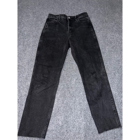 Hollister Denim - Hollister Ultra High-Rise Mom Jeans Black Vintage Stretch Size 5R W27 L27